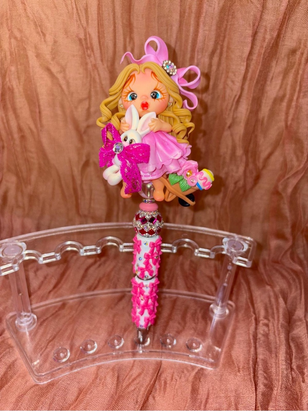 Pink Fairy Princess Decorative Top Pen